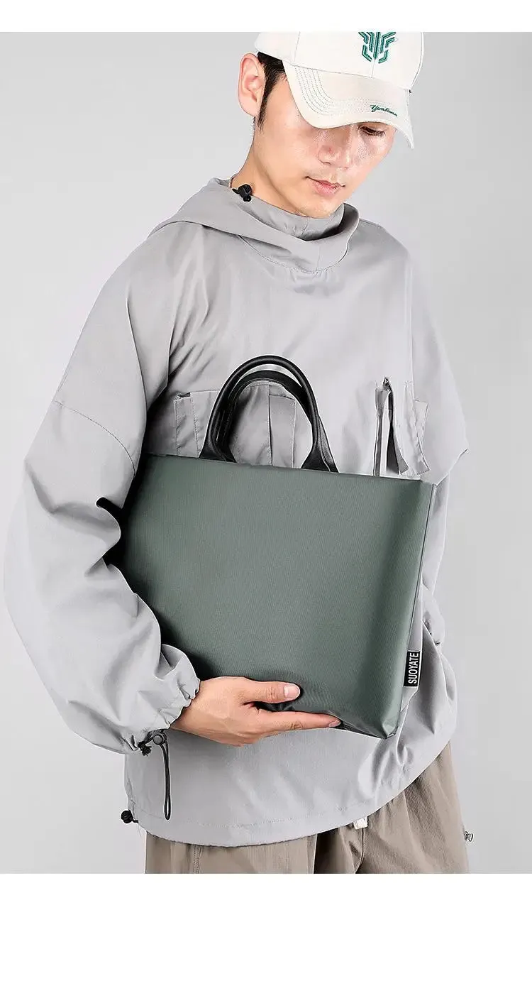 Business Men's Briefcase Business Document Information Kit Laptop Handbag Gift Advertising Computer Bag