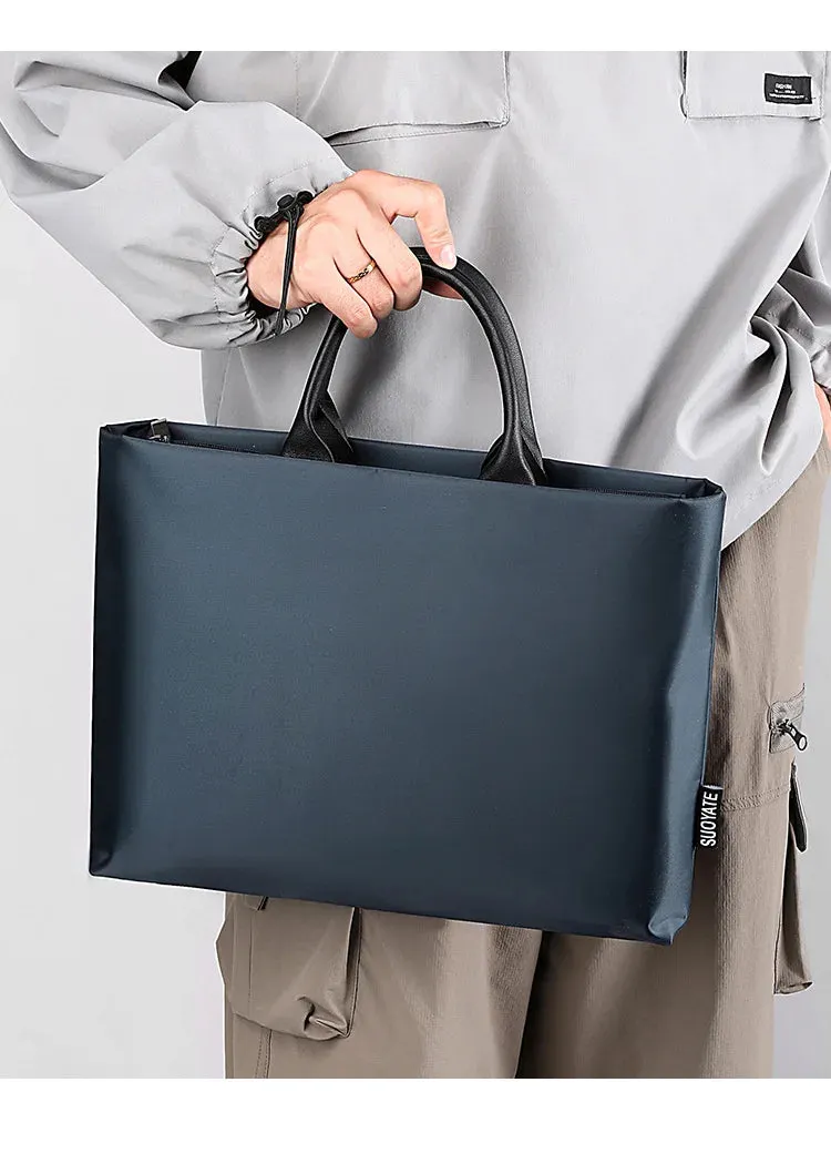 Business Men's Briefcase Business Document Information Kit Laptop Handbag Gift Advertising Computer Bag