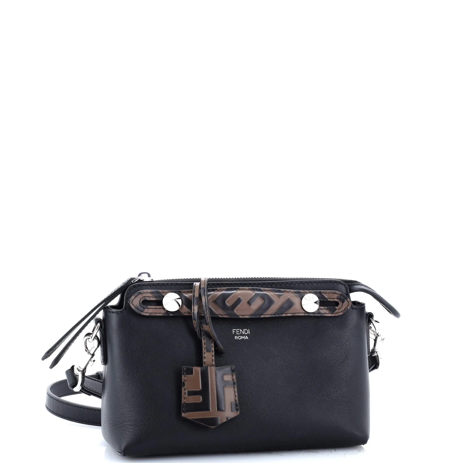 By The Way Satchel Leather with Zucca Embossed Detail Mini