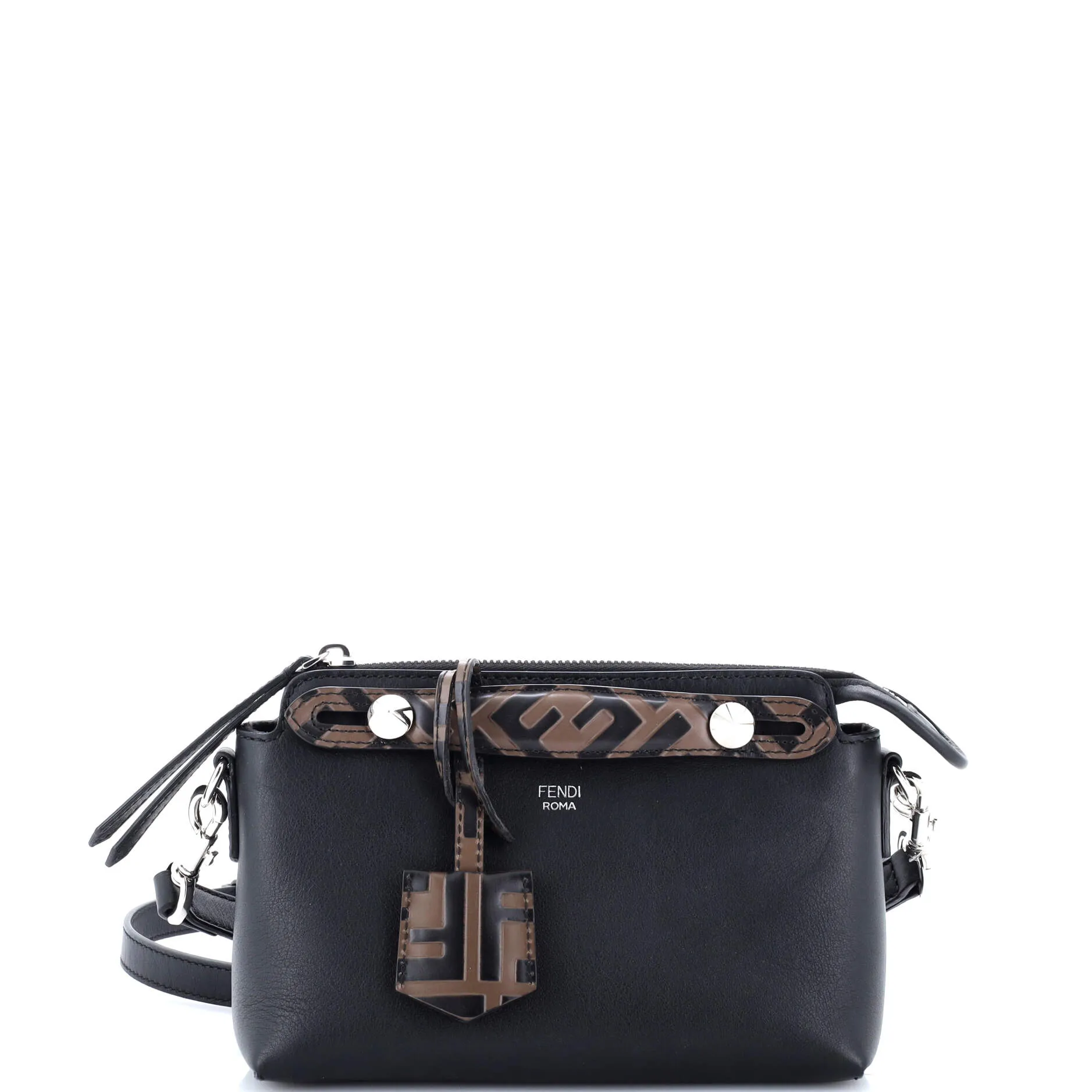 By The Way Satchel Leather with Zucca Embossed Detail Mini