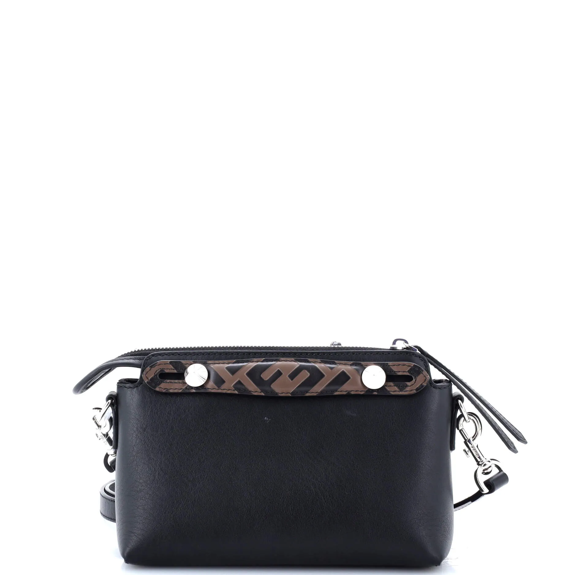 By The Way Satchel Leather with Zucca Embossed Detail Mini