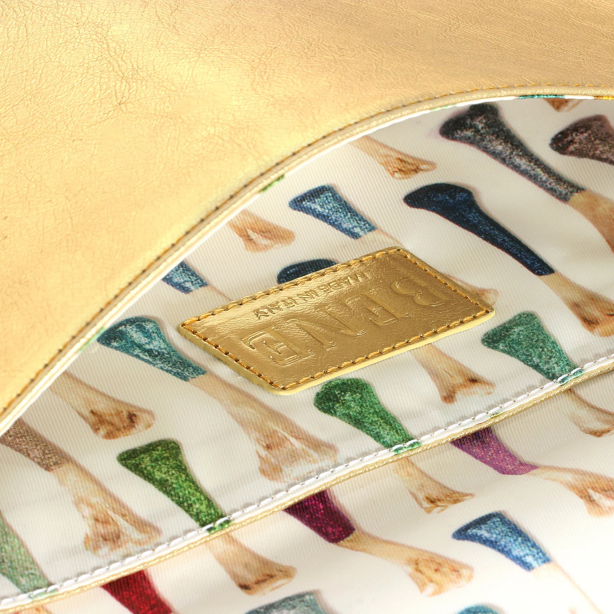 Caffery in Metallic Gold