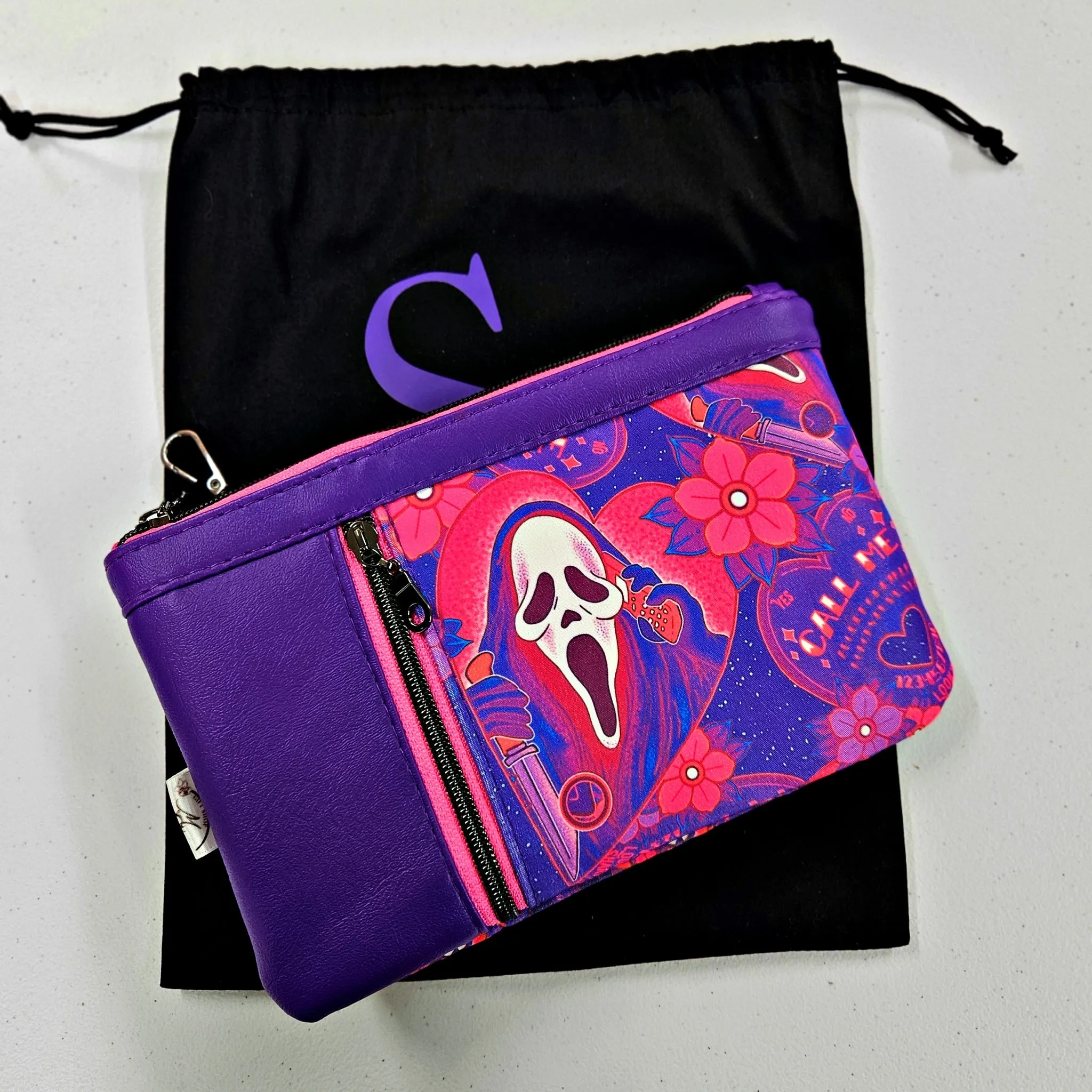 Call Me Purple : Scream Novelty Clutch Purse