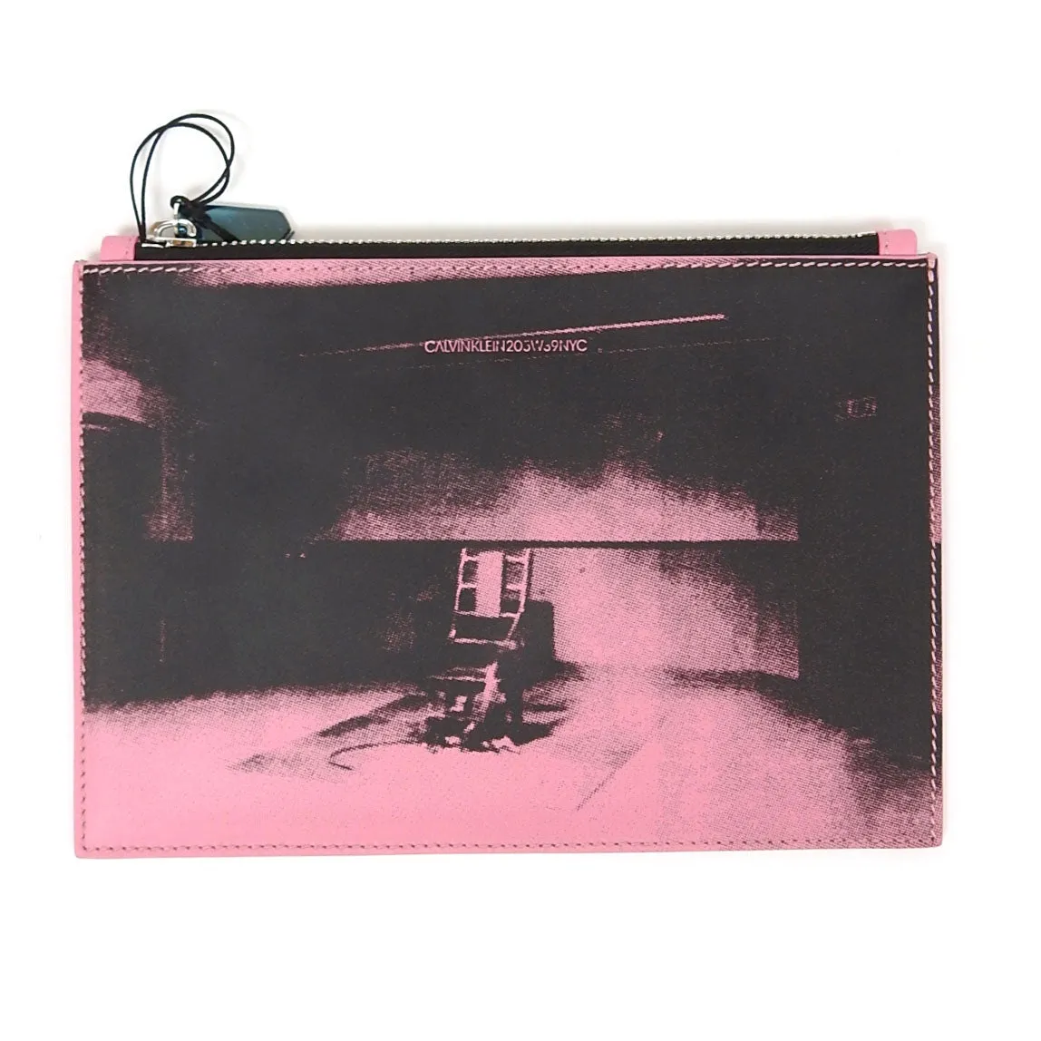 Calvin Klein CK205w39nyc Andy Warhol Leather Pouch
