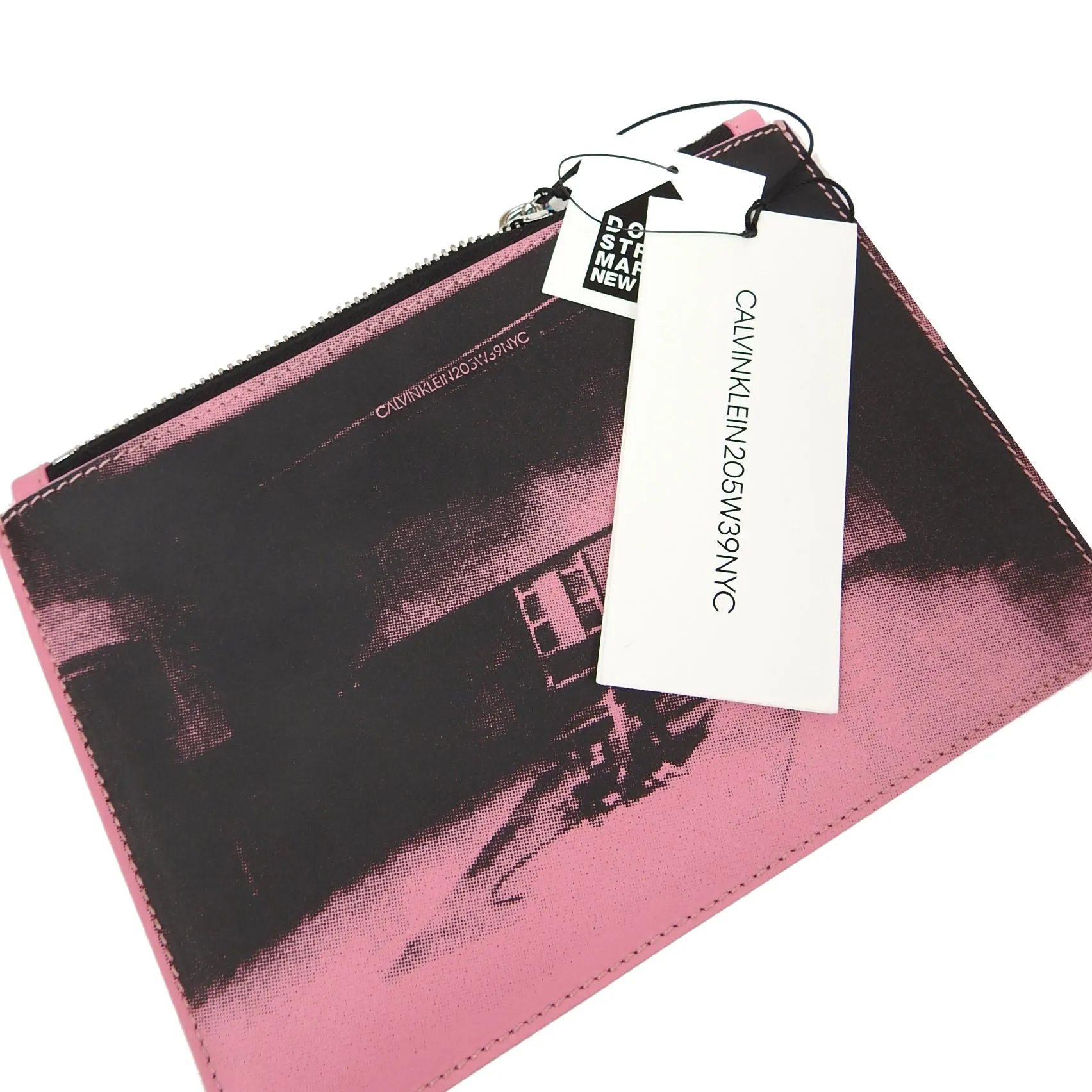 Calvin Klein CK205w39nyc Andy Warhol Leather Pouch