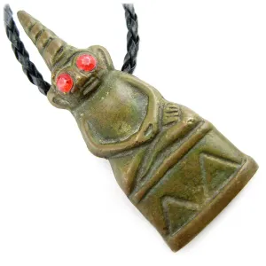 Cambodian Phra Ngan Statue Kring Bead Black Magic Protection, Love, Sex