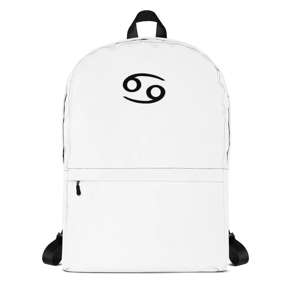 CANCER BACKPACK - Zodiac Symbol Text Bag