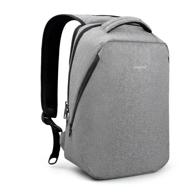 Causal Water Repellent  Anti theft Men 15.6 inch Laptop Backpacks 24L Schoolbag for Boys Business Travel Male Mochilas