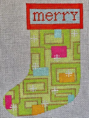 CH406A-MS Mod Merry Mini Sock
