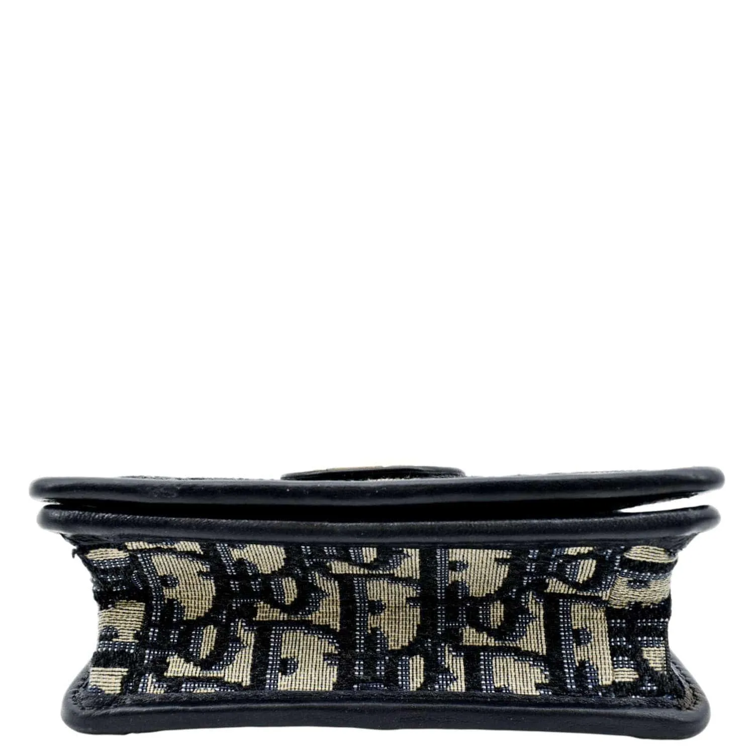 CHRISTIAN DIOR Montaigne Oblique Jacquard Pouch Navy Blue