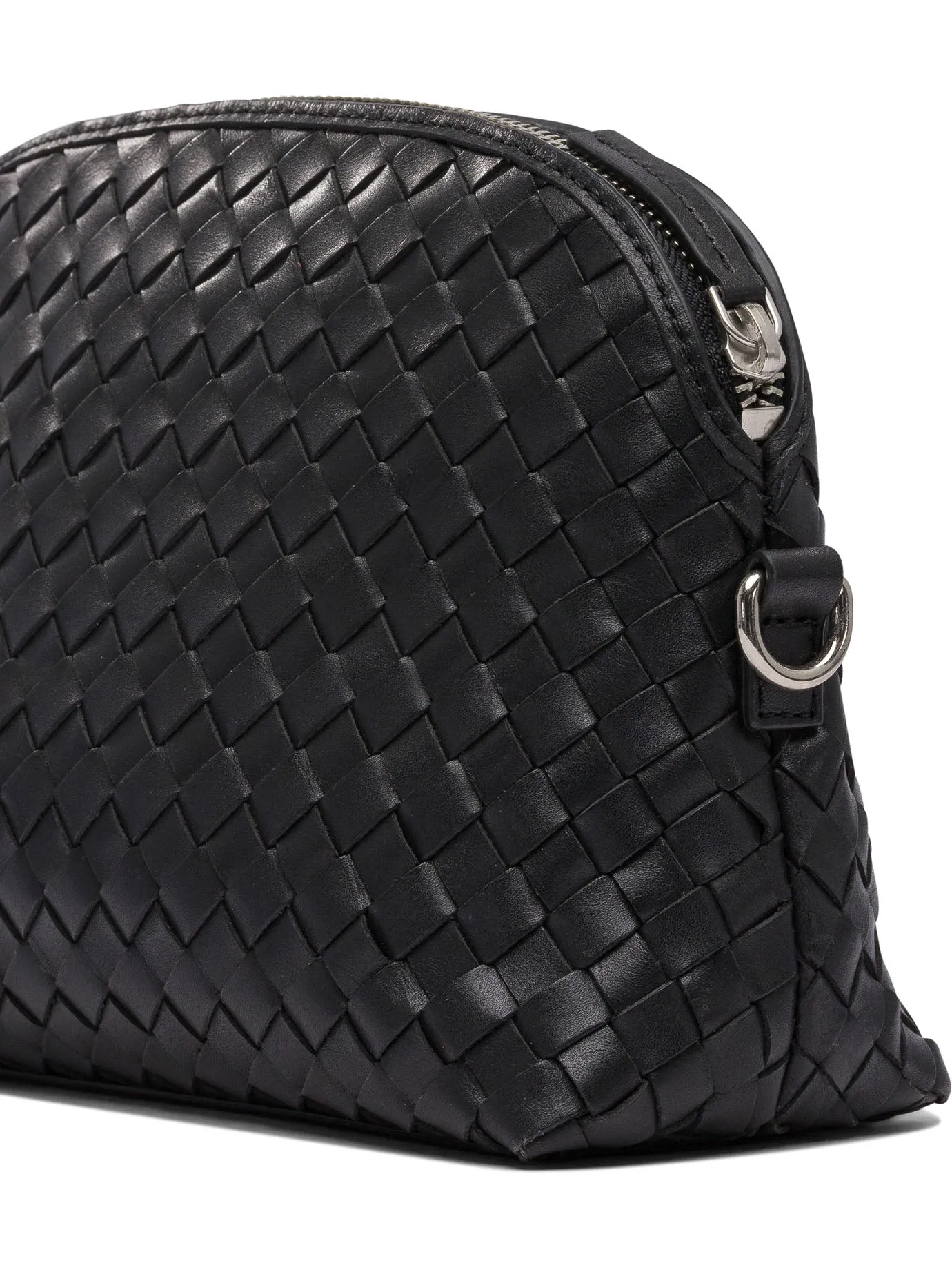 Chunky Fellini Pochette Interlaced Shoulder Pouch 23x16x10 Cm Clutches Nero