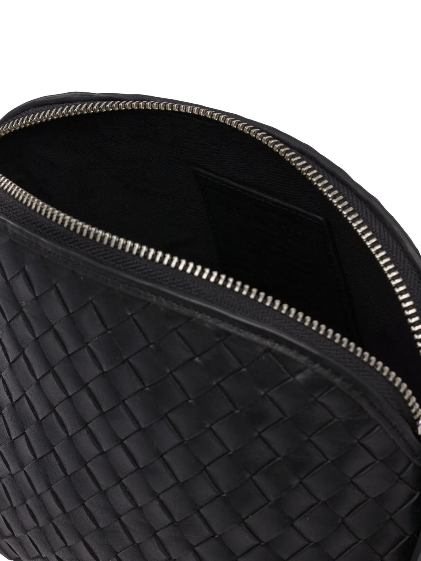 Chunky Fellini Pochette Interlaced Shoulder Pouch 23x16x10 Cm Clutches Nero