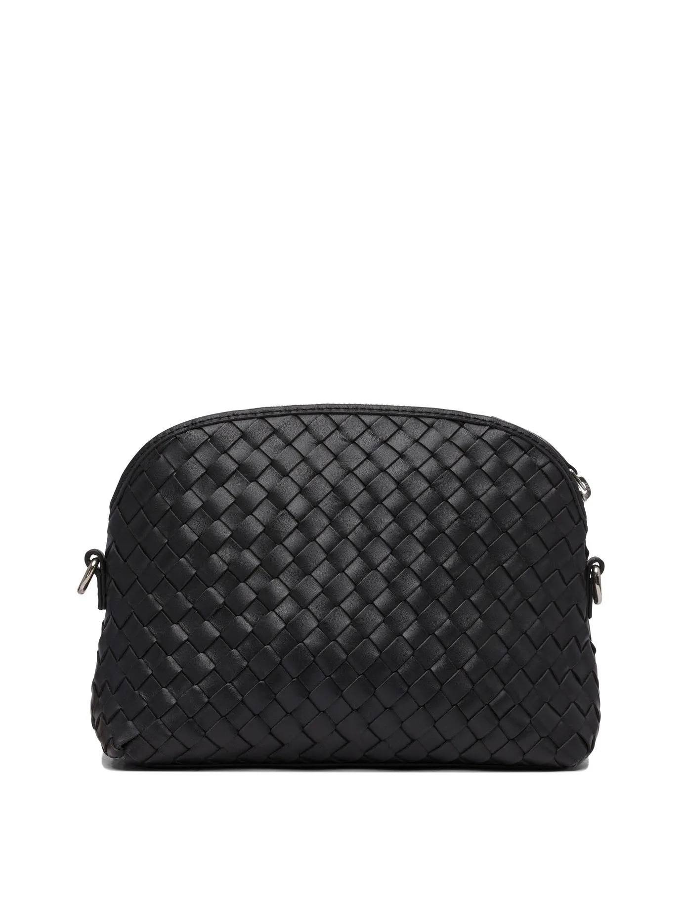 Chunky Fellini Pochette Interlaced Shoulder Pouch 23x16x10 Cm Clutches Nero