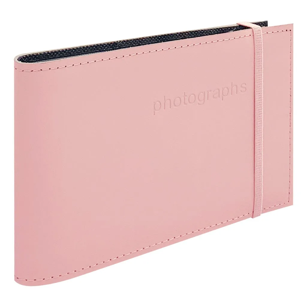 Citi Leather Baby Pink Pocket Brag Book Photo Wallet