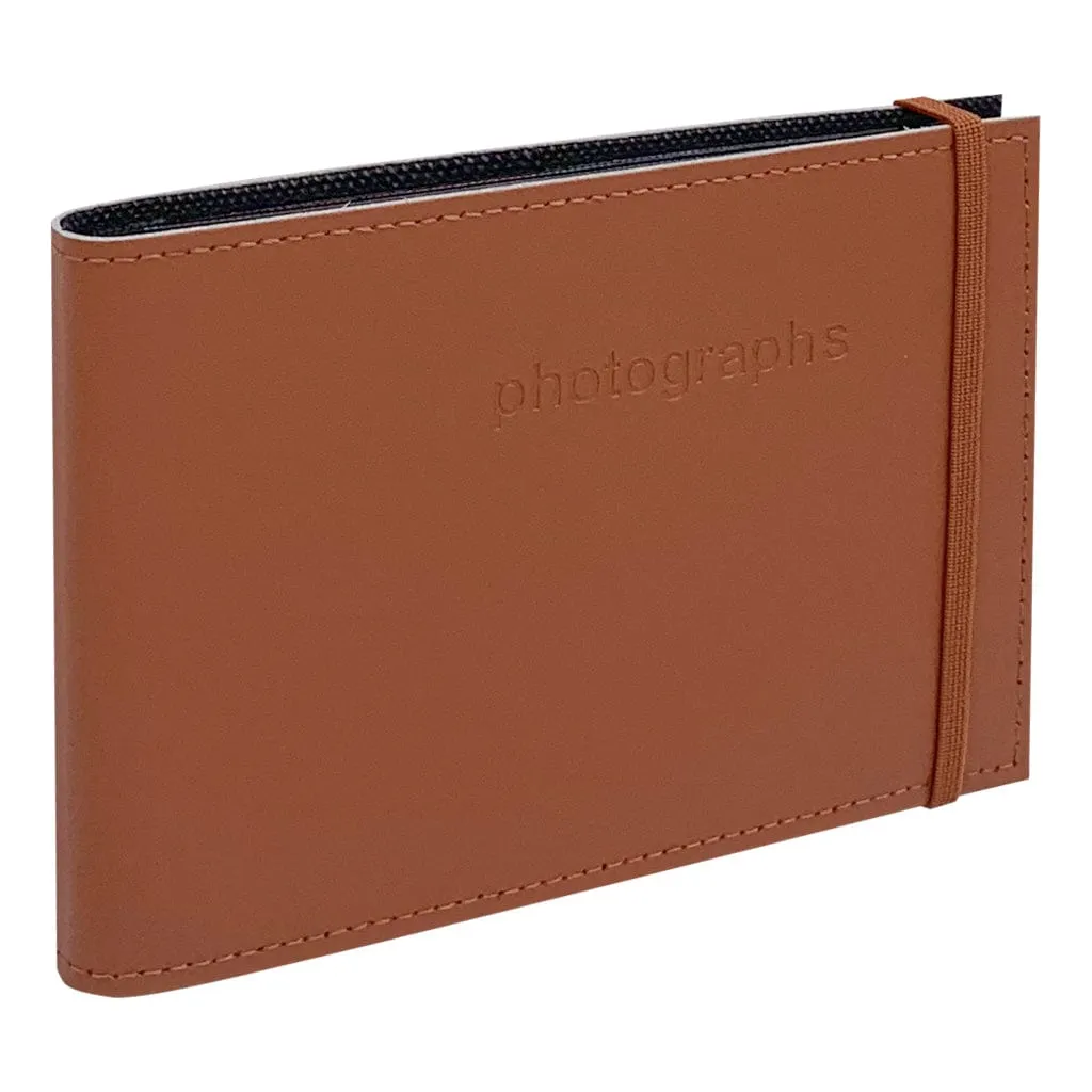 Citi Leather Cinnamon Stick Pocket Brag Book Photo Wallet