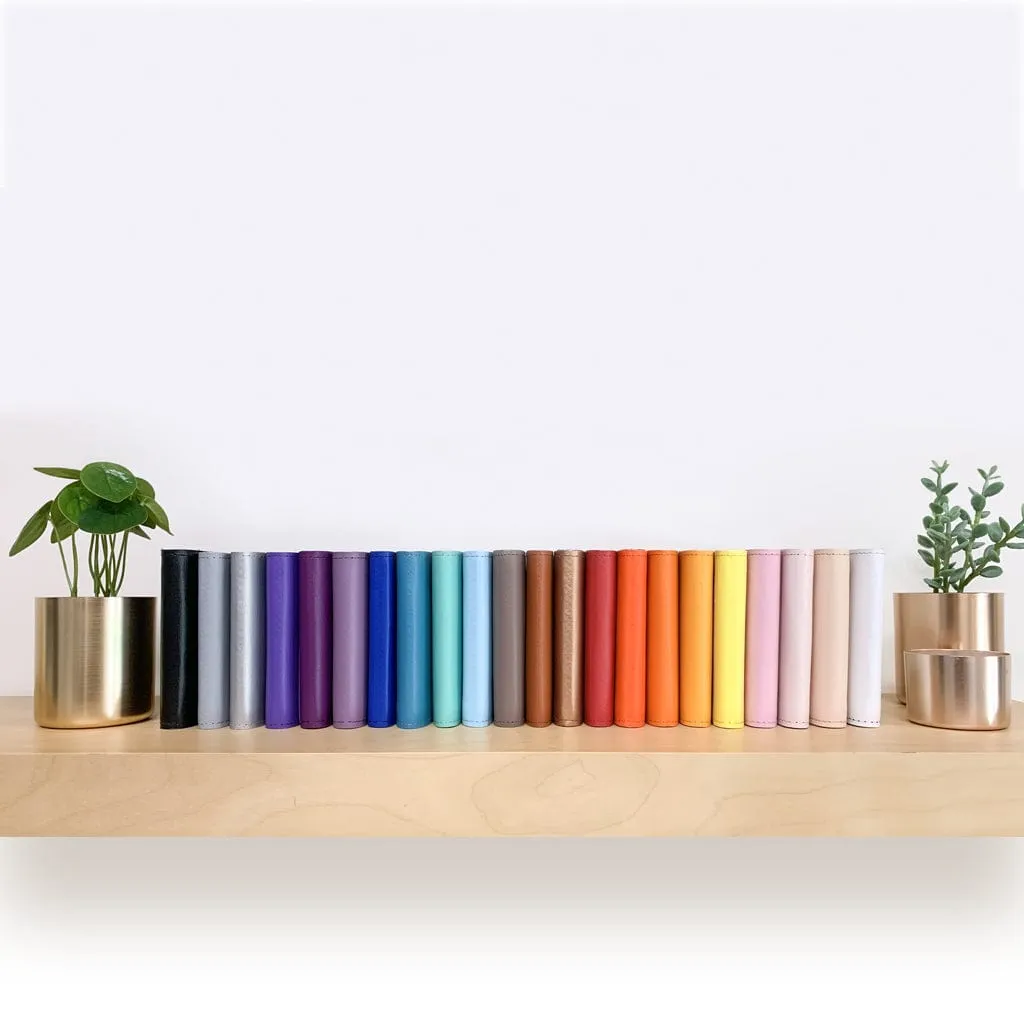 Citi Leather Cinnamon Stick Pocket Brag Book Photo Wallet