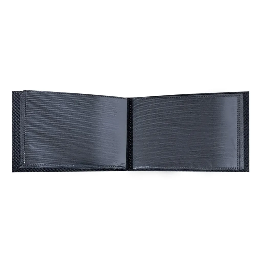 Citi Leather White Pocket Photo Wallet - 3 Pack Bundle