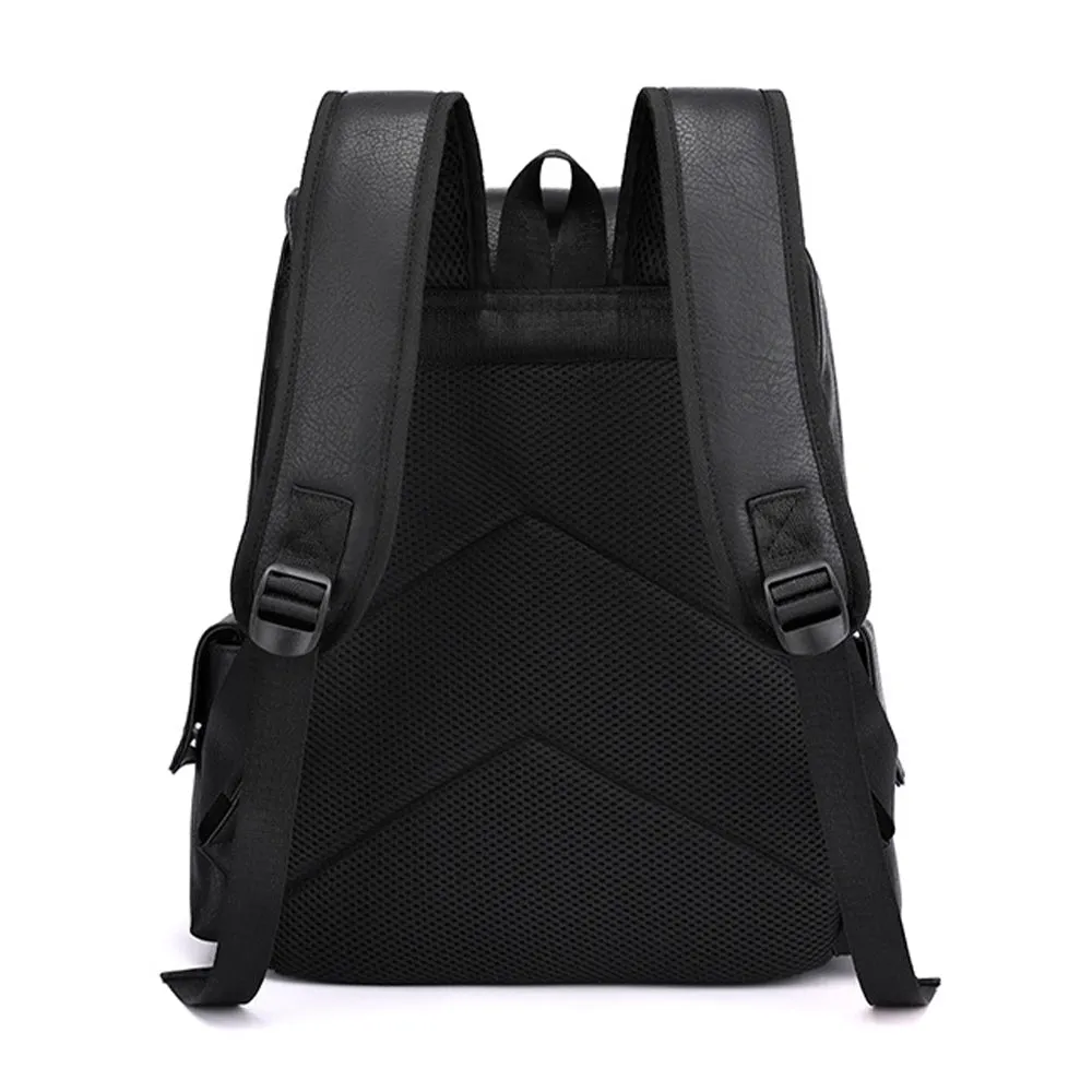 Classic Carryall Faux Leather Backpack