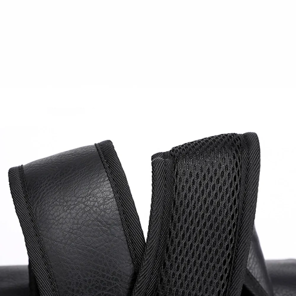 Classic Carryall Faux Leather Backpack