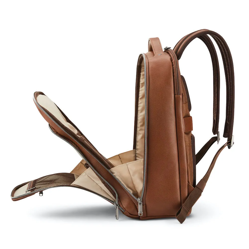Classic Leather Backpack (15.6")