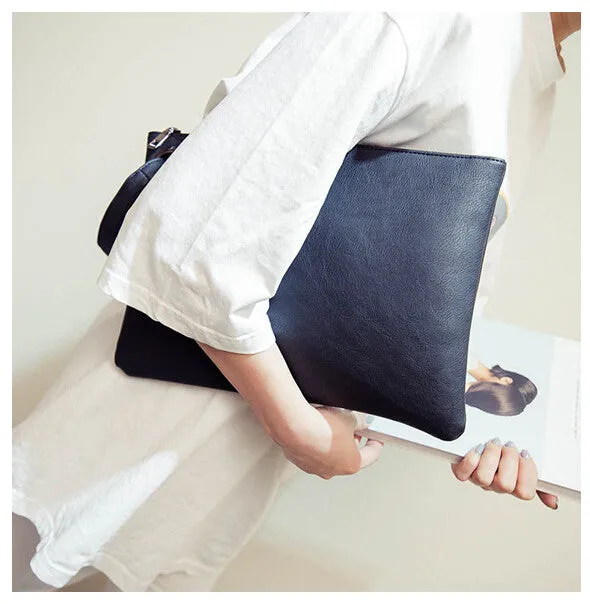 Clutch Leather Ladies Envelope Handbags
