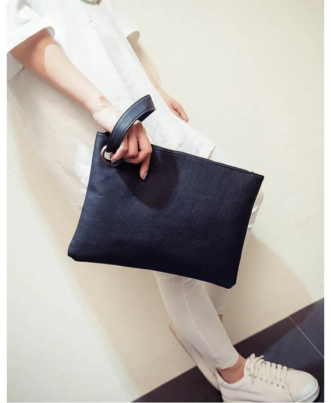 Clutch Leather Ladies Envelope Handbags