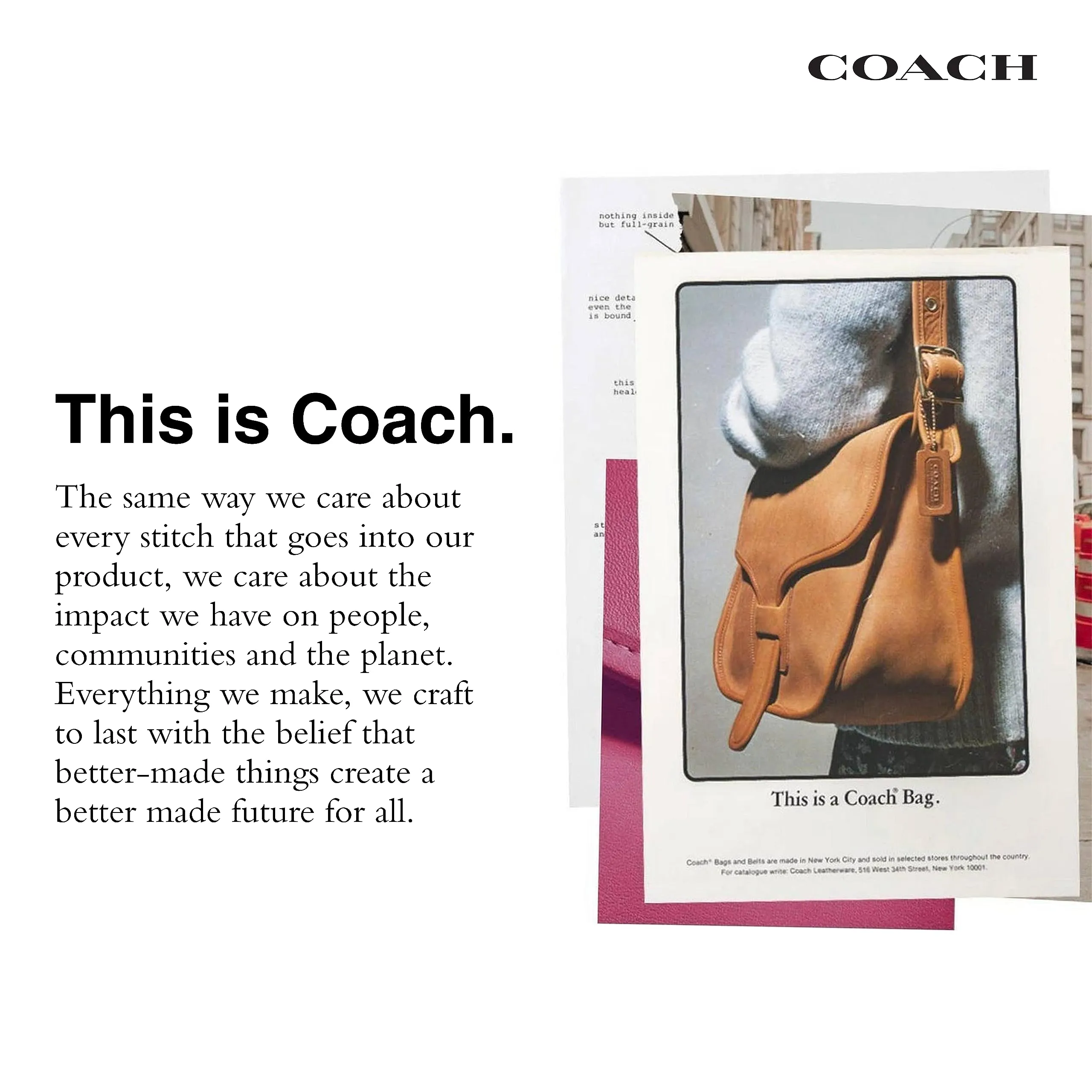 COACH Katy Satchel, Khaki Black