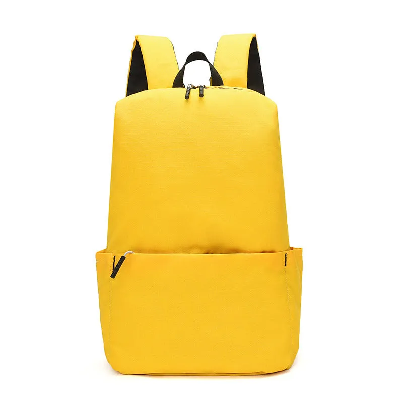 Comfortable Colorful Printable Leisure Riding Medium Backpacks