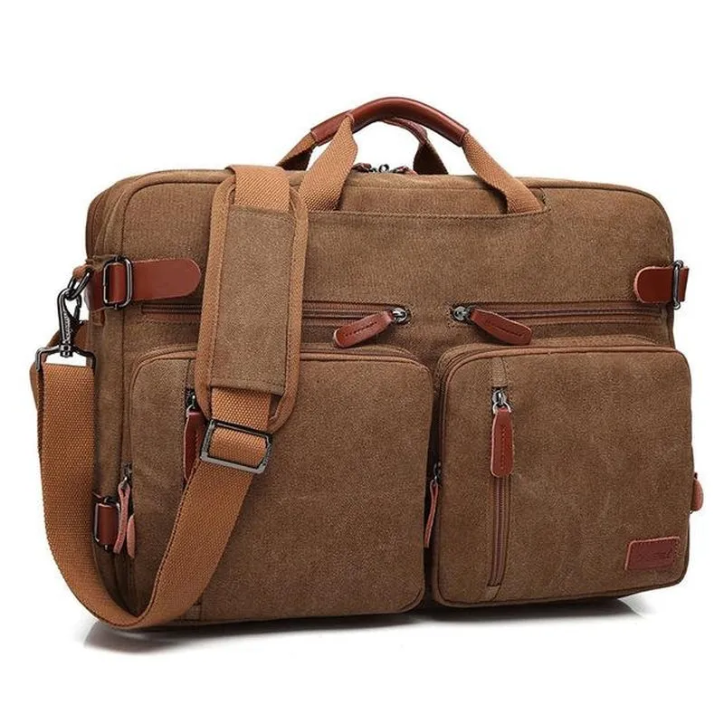 Convertible Backpack / Messenger / Laptop <br> Nylon