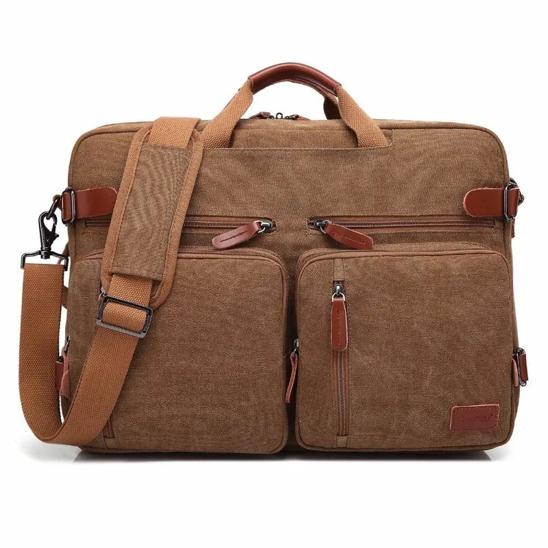Convertible Backpack / Messenger / Laptop <br> Nylon