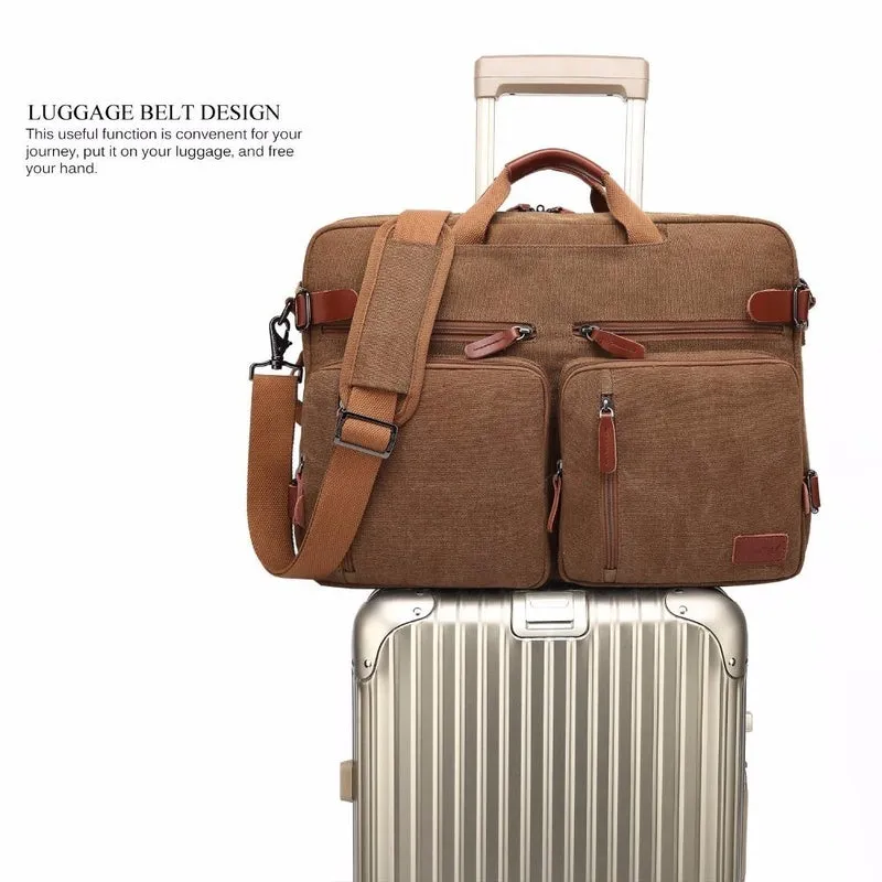 Convertible Backpack / Messenger / Laptop <br> Nylon