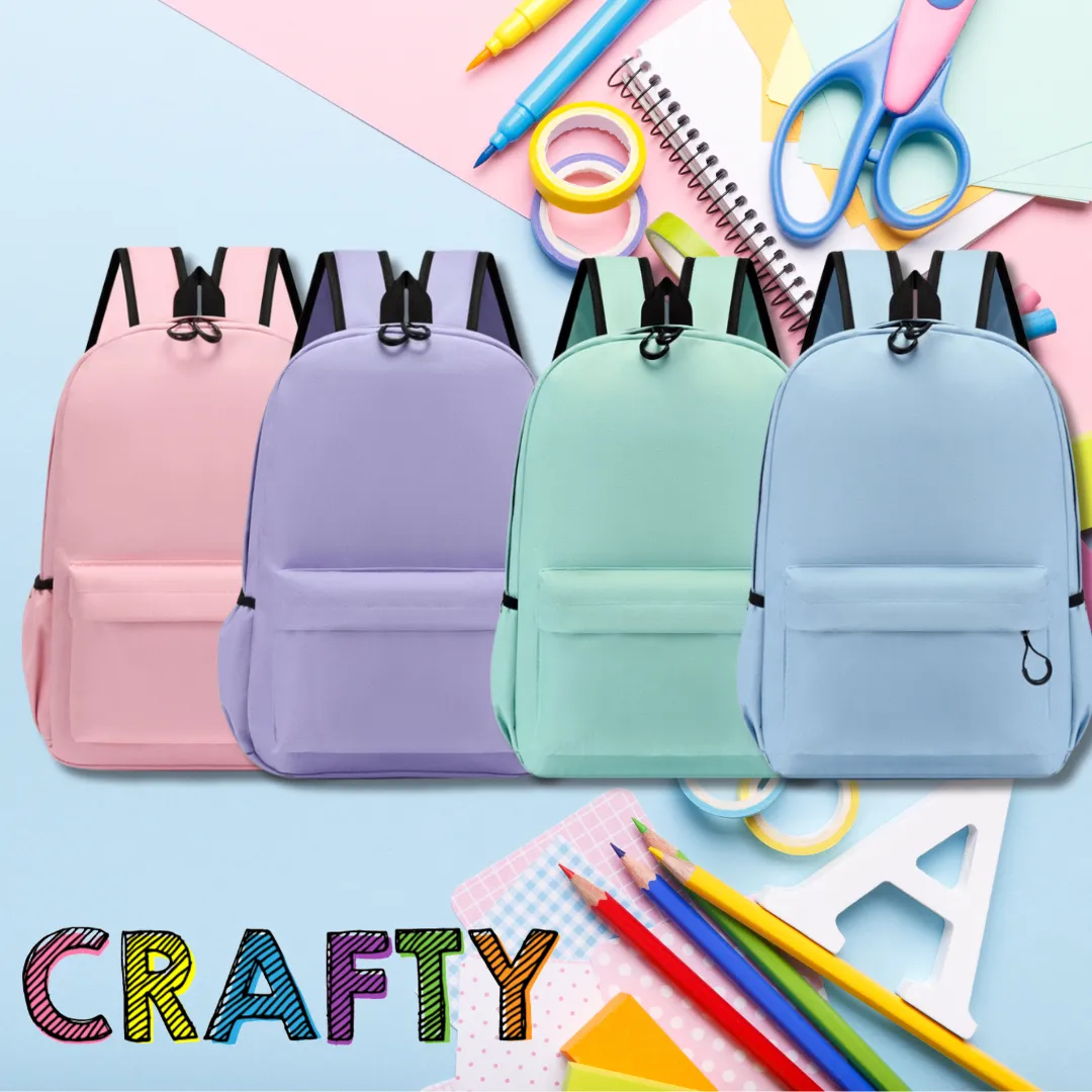 Crafty Backpack - Pastel Blue