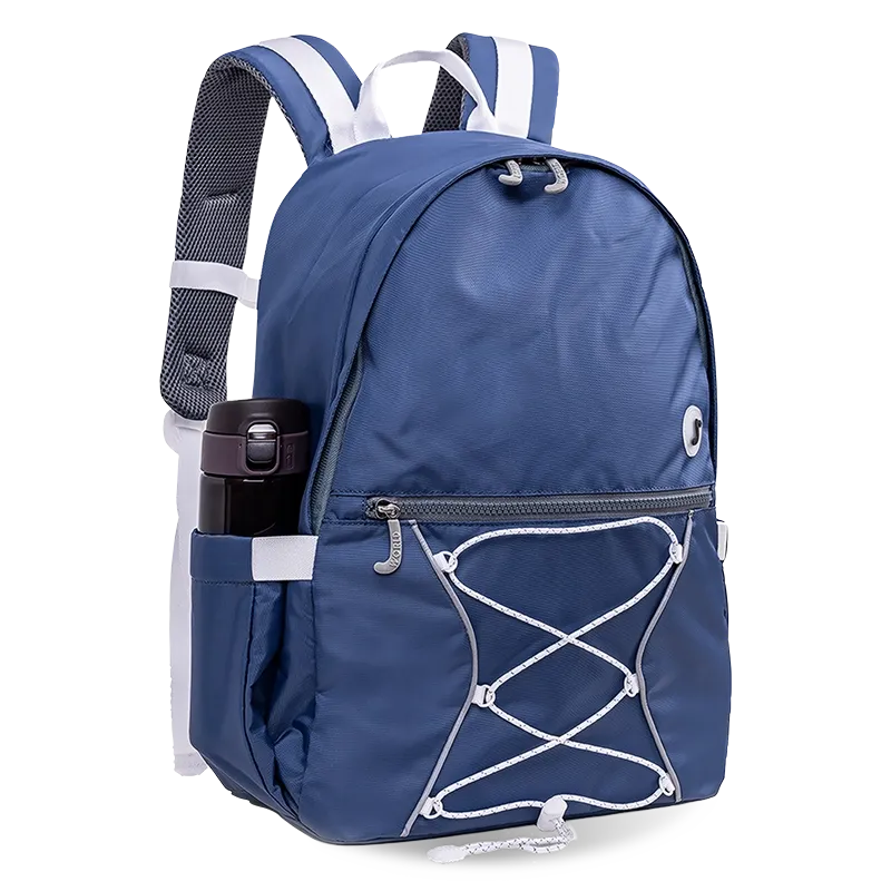 Cristos Casual Backpack in Ashy Blue