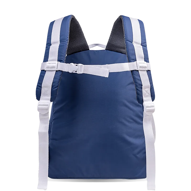 Cristos Casual Backpack in Ashy Blue