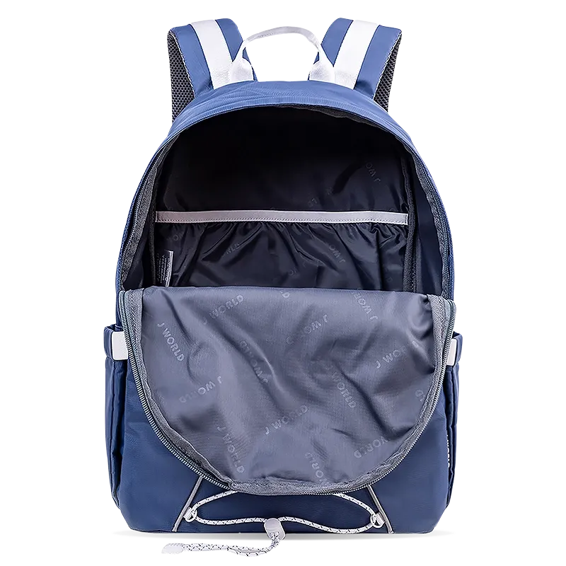 Cristos Casual Backpack in Ashy Blue