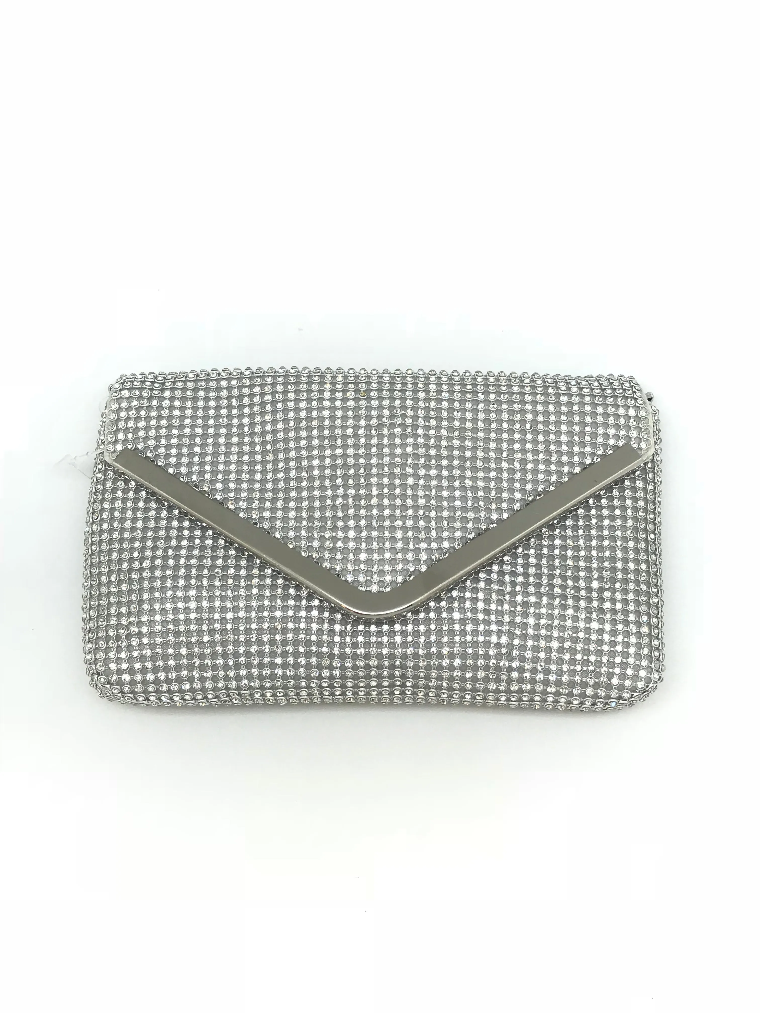 Crystal Mesh Envelope Clutch