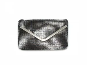 Crystal Mesh Envelope Clutch