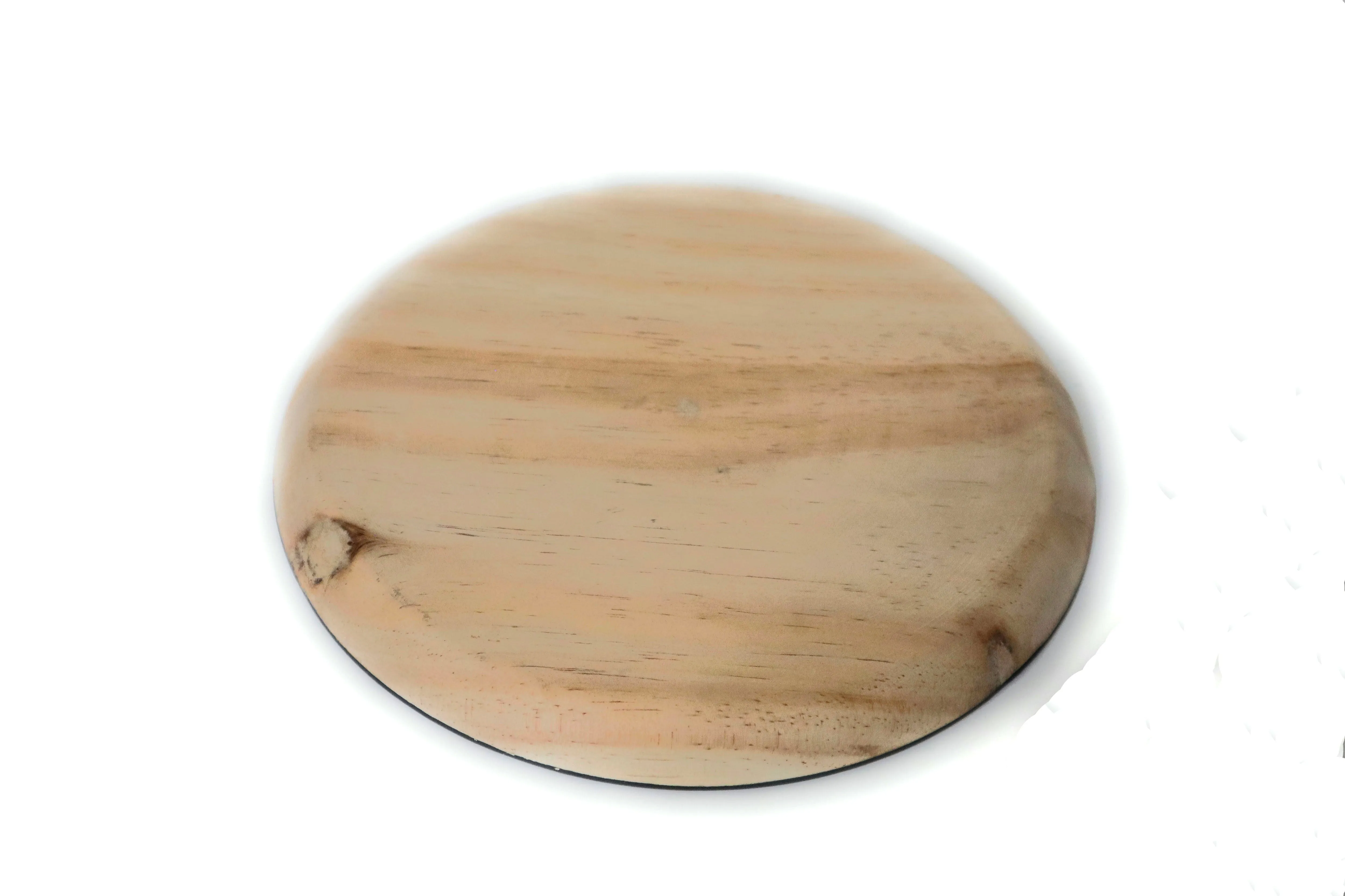 Decorative Wood Plate. Handpainted Multicolor. The Inca and Kantu Flower 9.51" Diameter