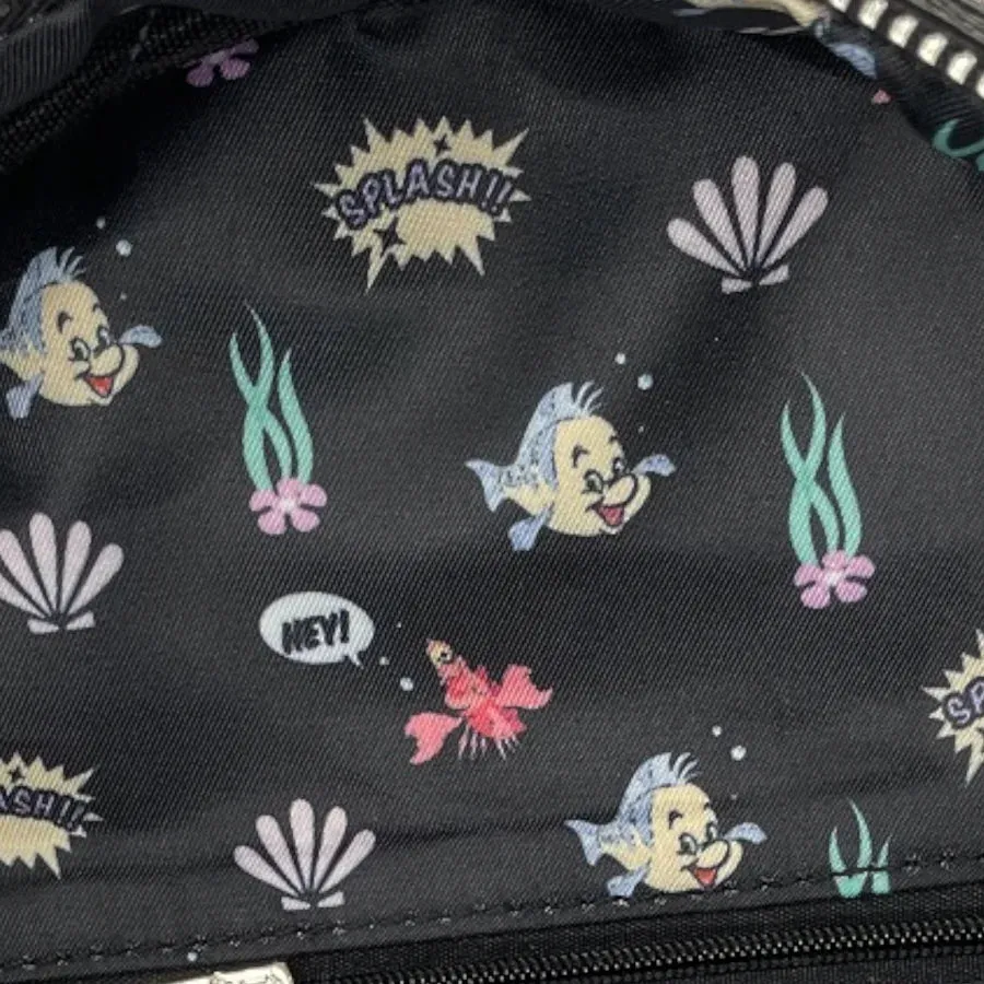 Disney Mini Backpack The Little Mermaid Ariel Comic Book AOP Loungefly