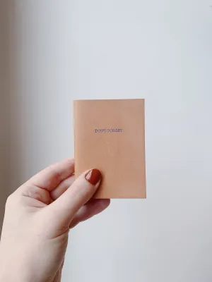 DON'T FORGET MINI LEATHER JOURNAL