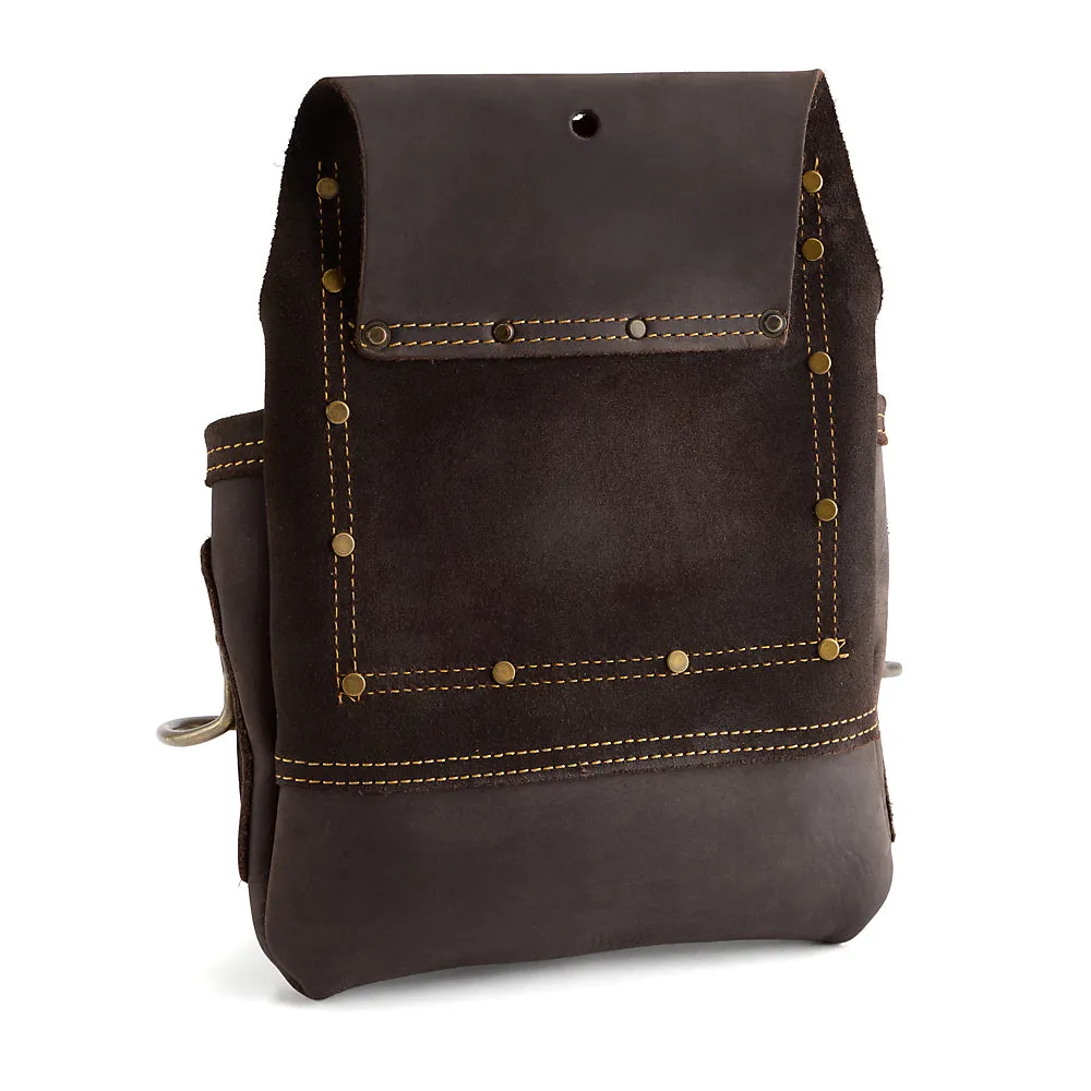 Double Hammer Holder Pouch | Oil-Tanned Leather