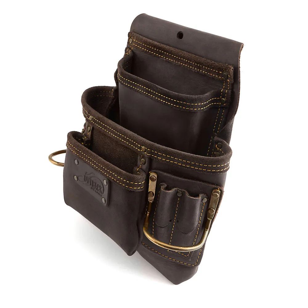 Double Hammer Holder Pouch | Oil-Tanned Leather