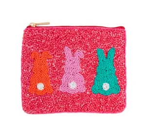 EASTER BEADED CASE-Sitting Bunnies