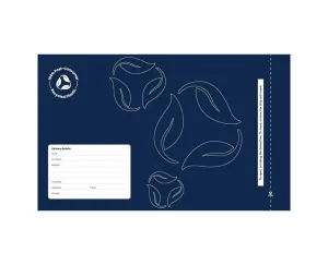 Ecopack Recycled Resealable Courier Bag Foolscap (1 Pack/50 Bags)