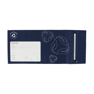 Ecopack Recycled Resealable Courier Bags DLE (1 Pack/100 Bags)