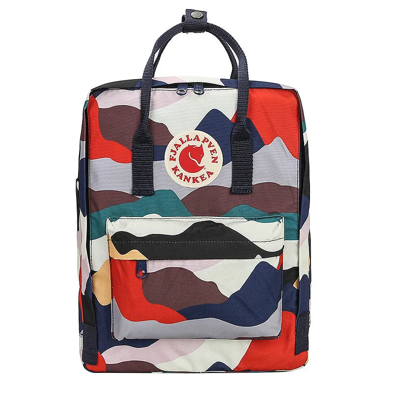 Elegant Fox West Arctic Camouflage Computer Backpacks