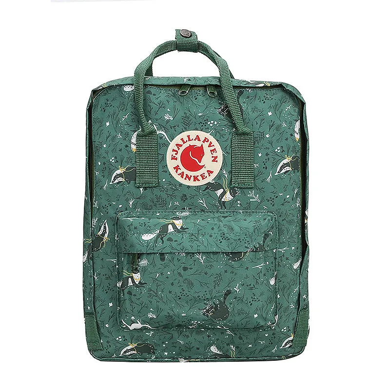 Elegant Fox West Arctic Camouflage Computer Backpacks