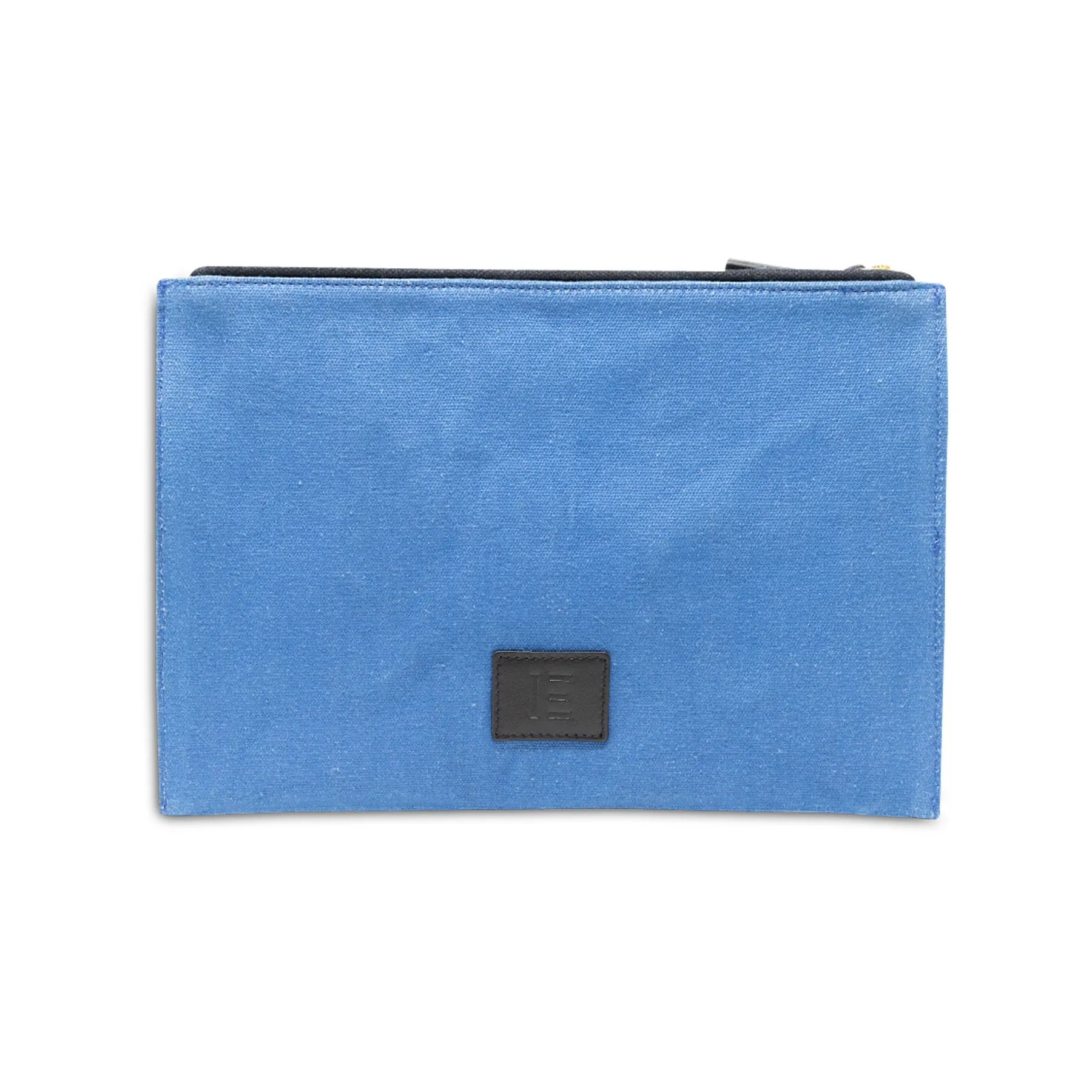 Embroidered Pouch, Astro Aries In Blue #2
