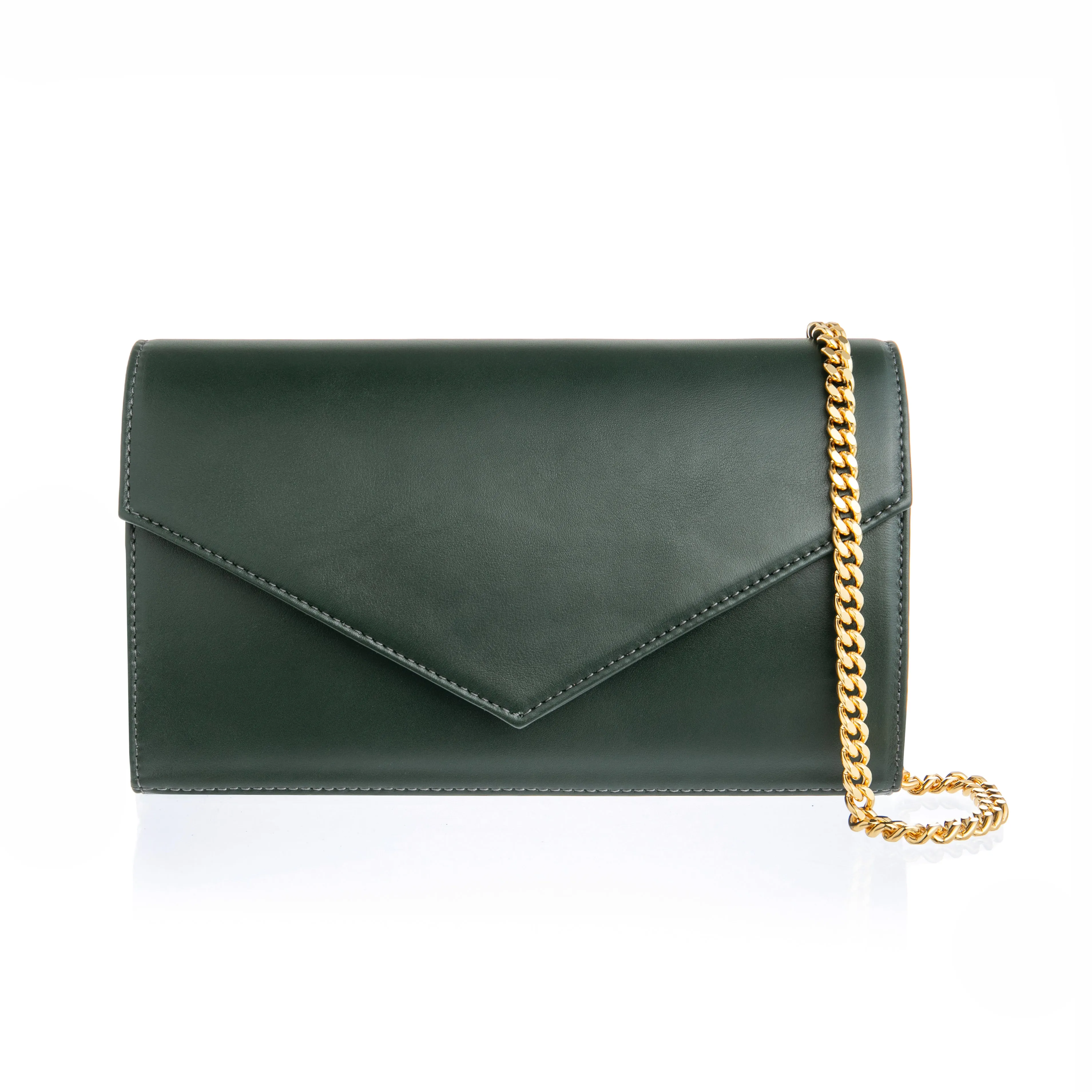 Envelope Clutch in supple leather