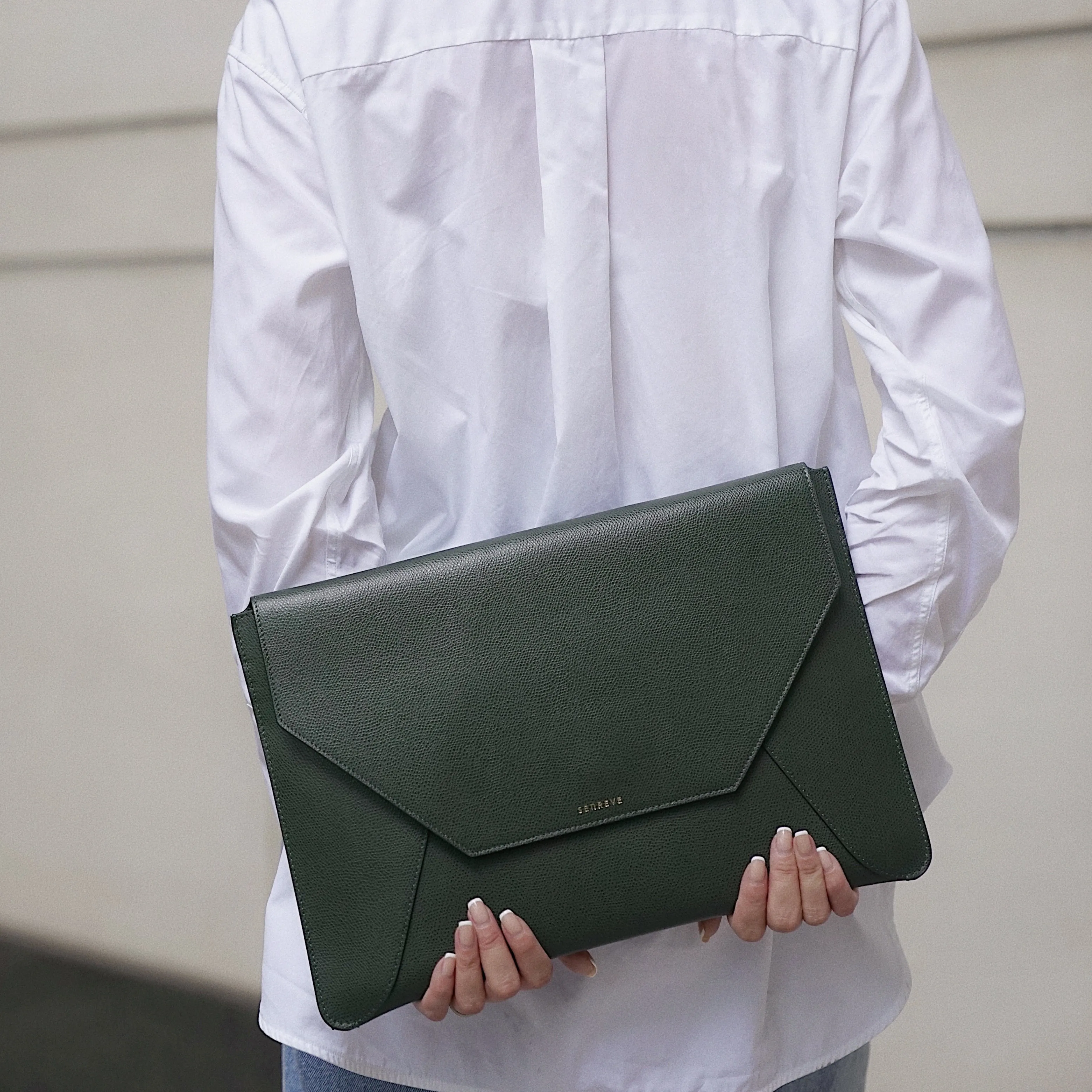 Envelope Laptop Sleeve | Pebbled